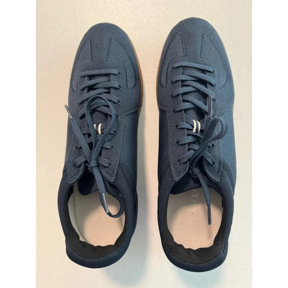 Rothy's The RS01 Sneaker Men's Casual Preppy Shoes Navy Size 14 Comfort